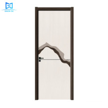 Modern interior wood doors melamine veneer door wooden door for USA GO-A026